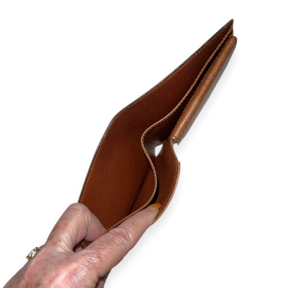 LOUIS VUITTON Monogram Portefeuille Marco Wallet Vintage Bifold Coin Pocket EUC - Picture 9 of 14